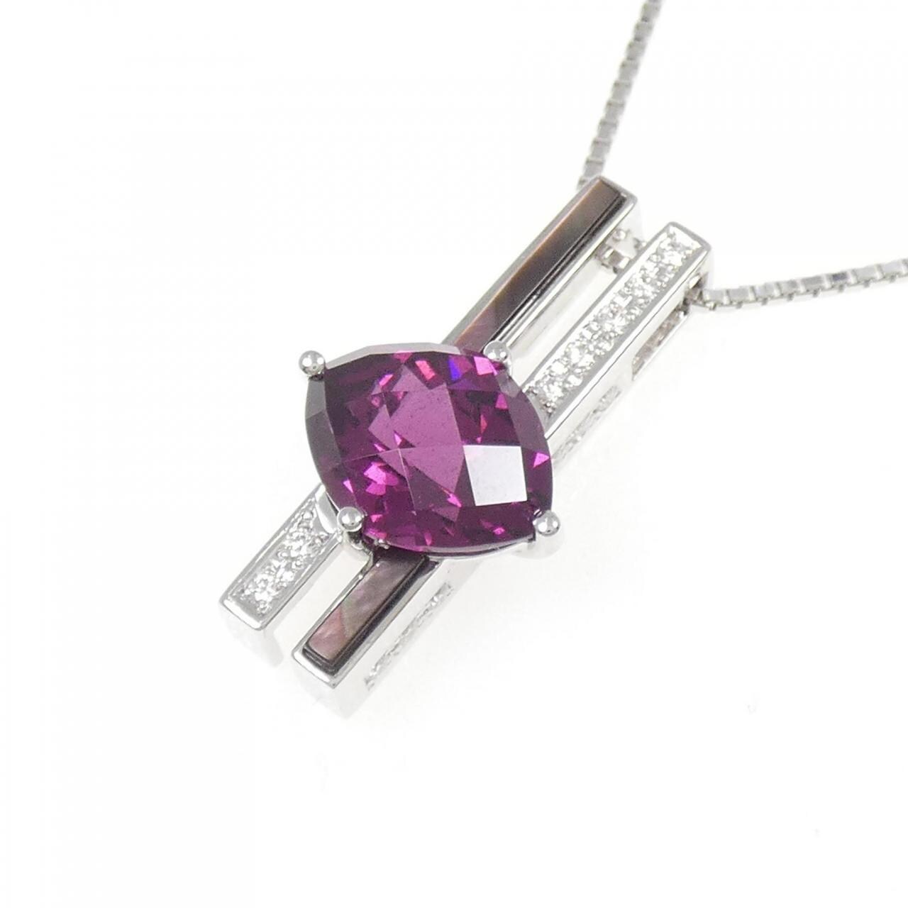タサキ ガーネット ネックレス 4.21CT