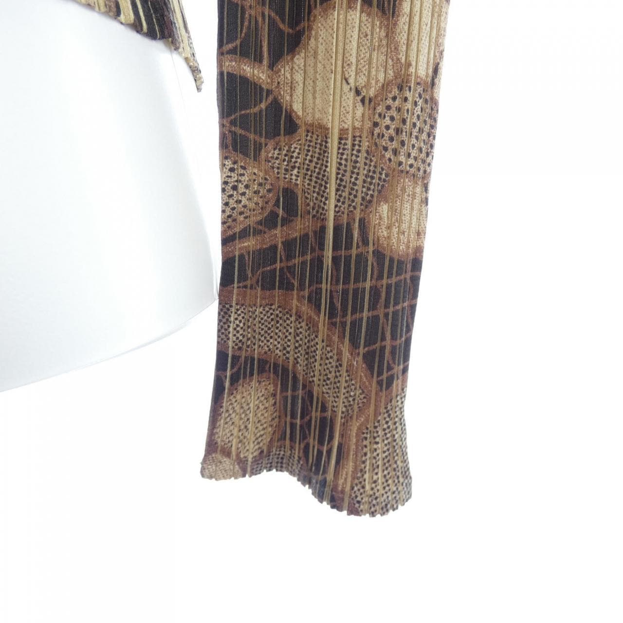 【ヴィンテージ】プリーツプリーズ PLEATS PLEASE 転写　フラワー PP86-JK424 カーディガン