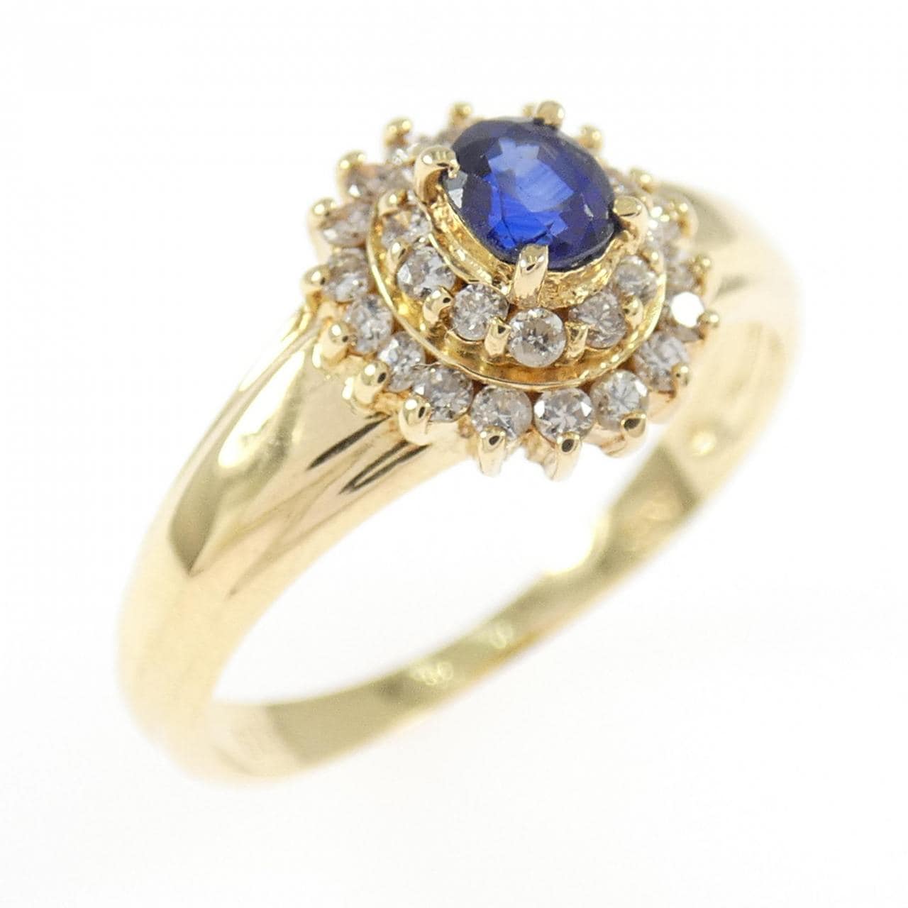 K18YG サファイヤ リング