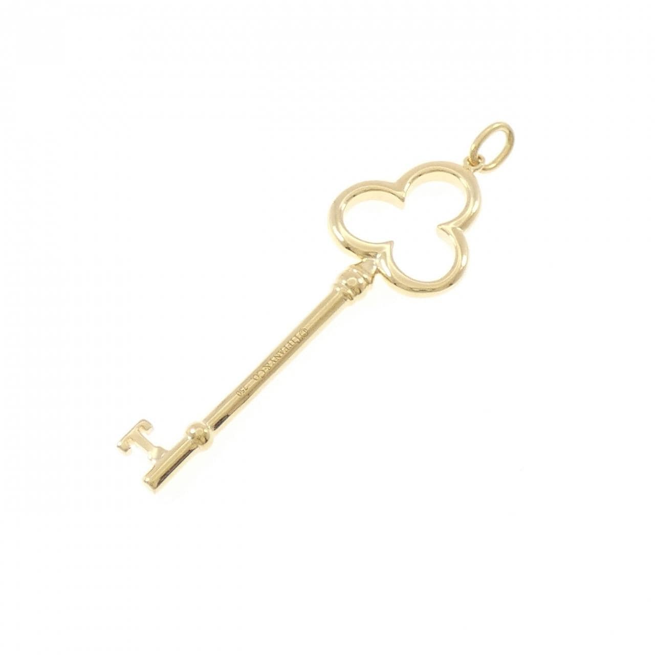 ティファニー トレフォイル キー ペンダント