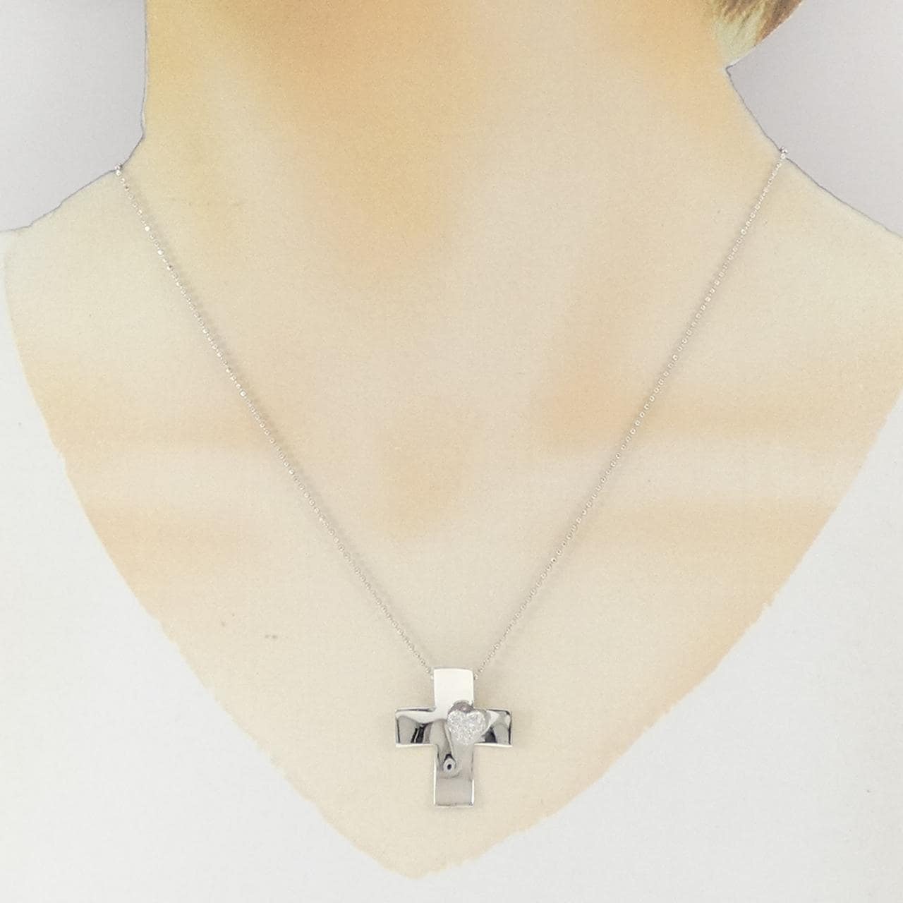 ポンテヴェキオ ダイヤモンド ネックレス 0.08CT
