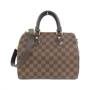 LOUIS VUITTON Damier Speedy Bandouliere 25 公分 N41368 波士頓包