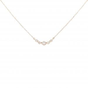 クミキョク ダイヤモンド ネックレス 0.07CT