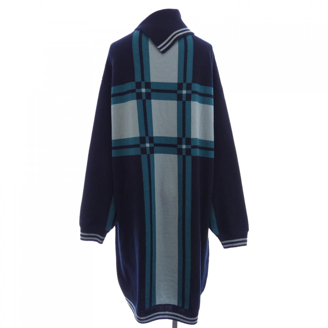 エルメス HERMES BRIDES DE GALA TARTAN 3H2502DD ワンピース