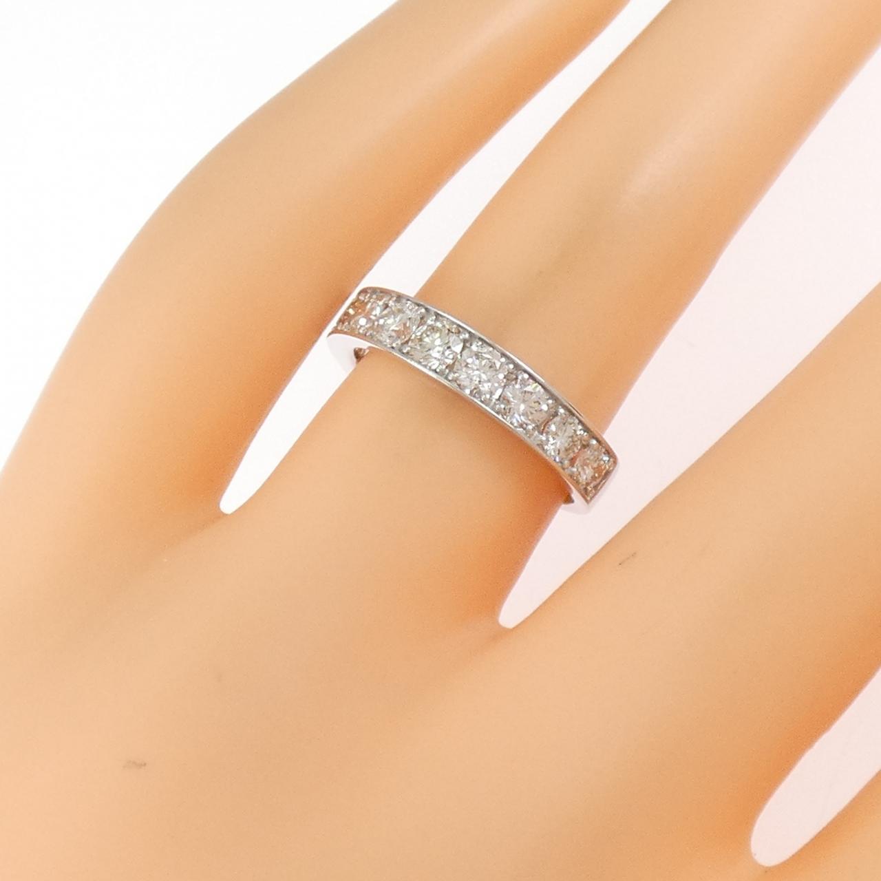 K18WG ダイヤモンド リング 1.00CT