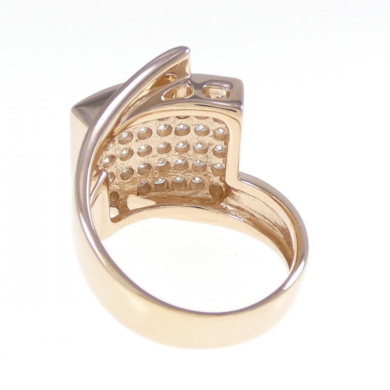 K18PG ダイヤモンド リング 1.00CT