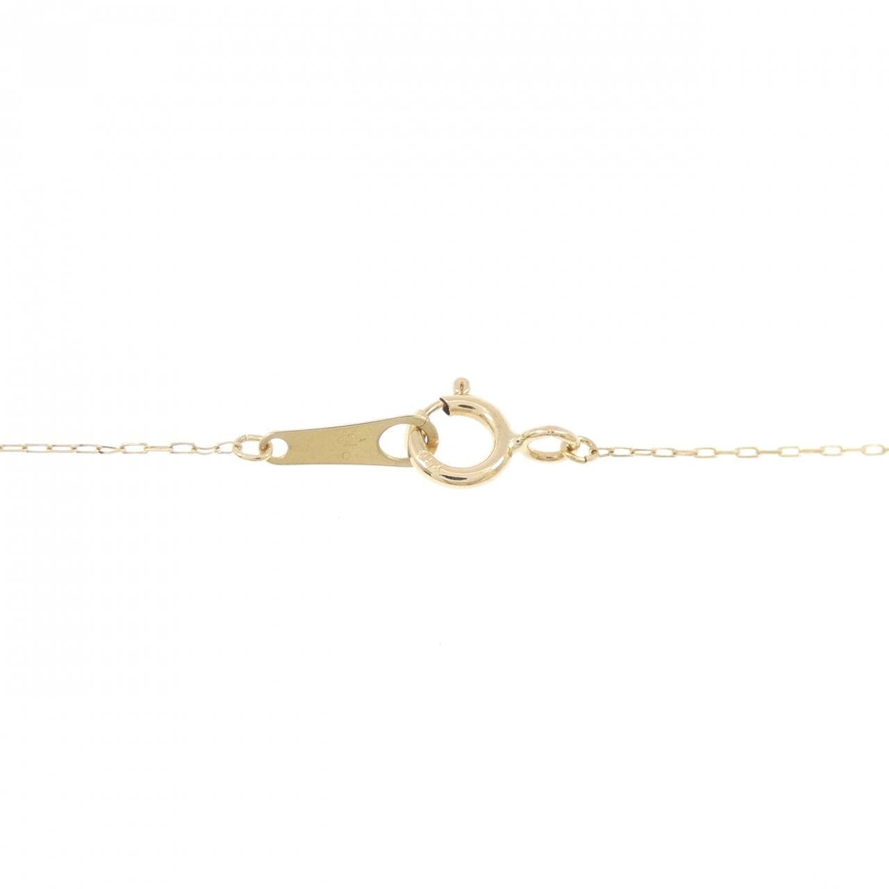 K18YG ダイヤモンド ネックレス 0.15CT