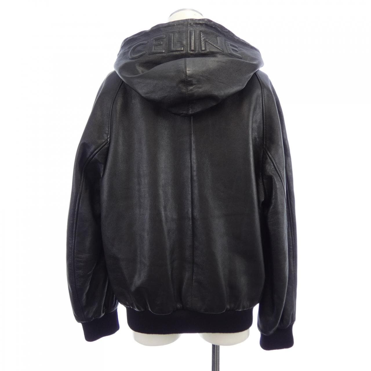 セリーヌ CELINE フード付きCELINEジャケット 2EC25280D レザージャケット