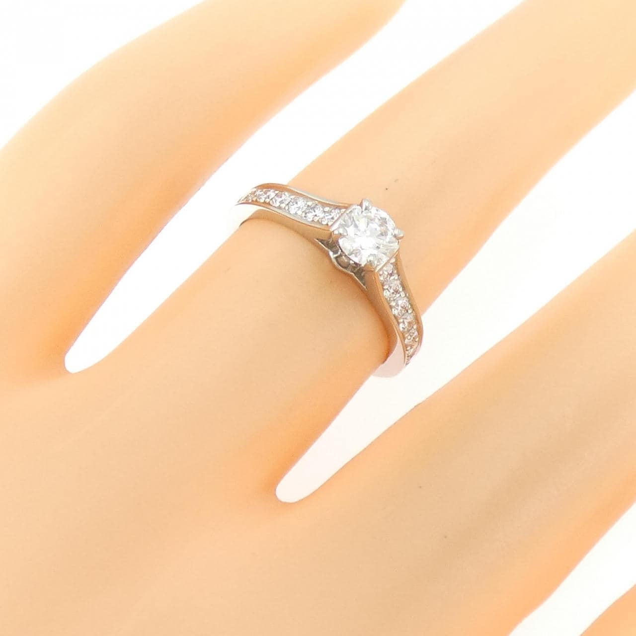 カルティエ 1895 ソリテール リング 0.31CT