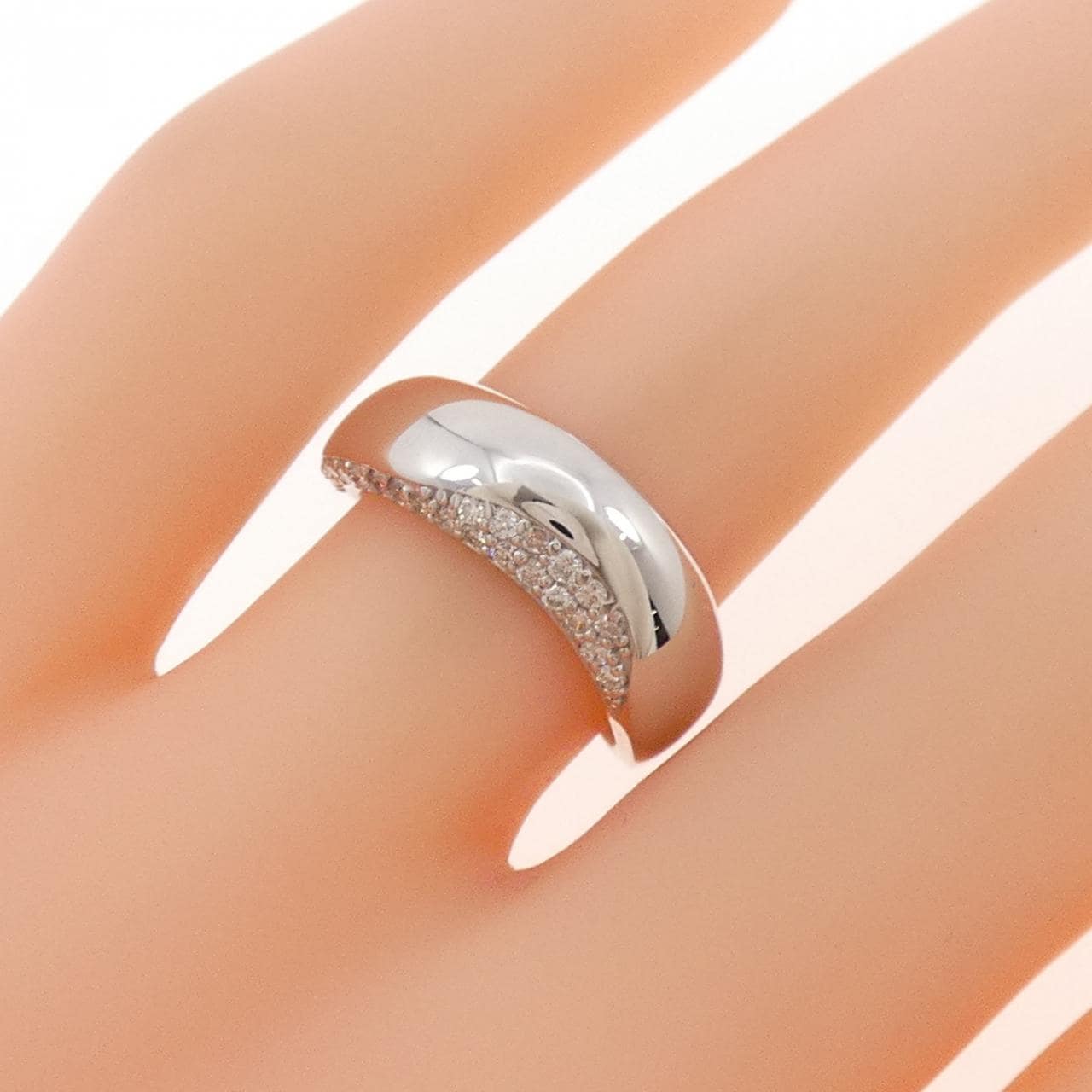 ポンテヴェキオ ダイヤモンド リング 0.18CT