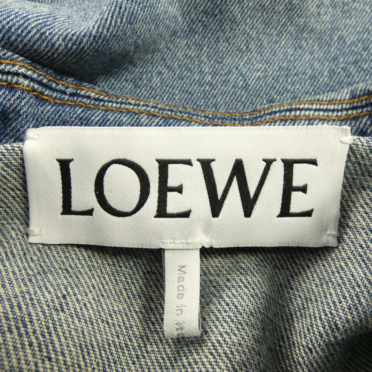 ロエベ LOEWE アナグラムジャケット ANAGRAM S359Y50X23 デニムジャケット