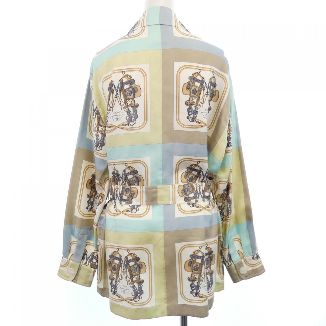 【ヴィンテージ】エルメス HERMES BRIDES DE GALA ツイルレーヌ. シャツ