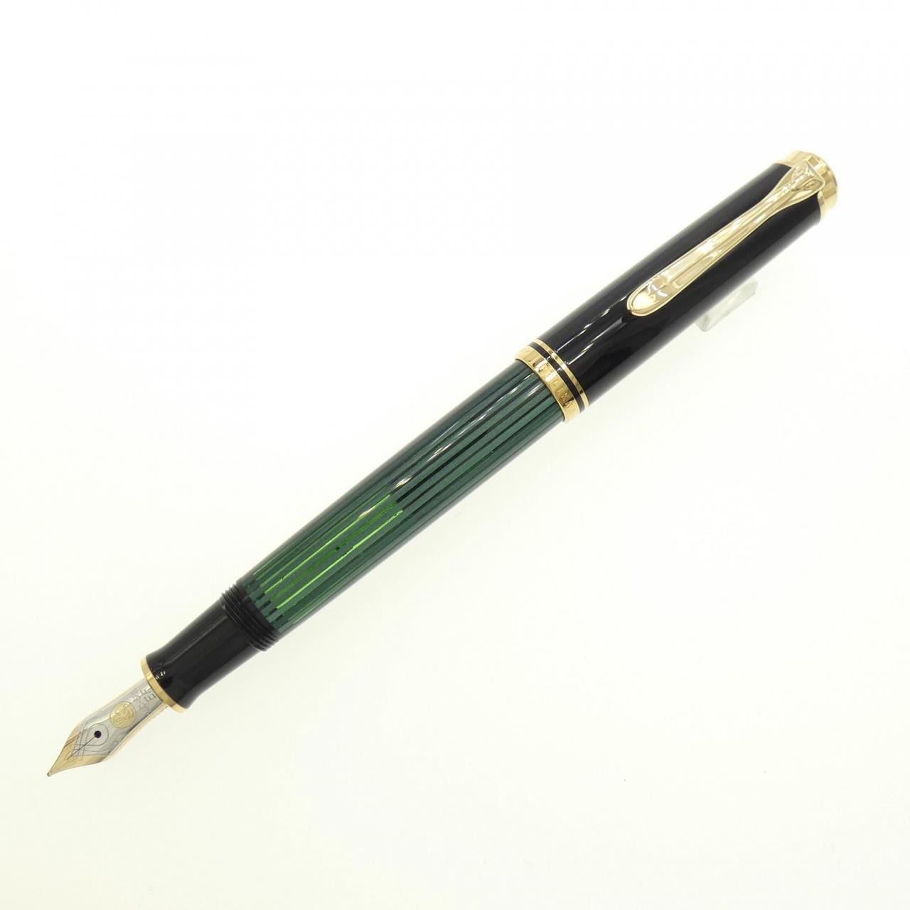 Pelikan Souveraine M400 Green Stripe Fountain Pen