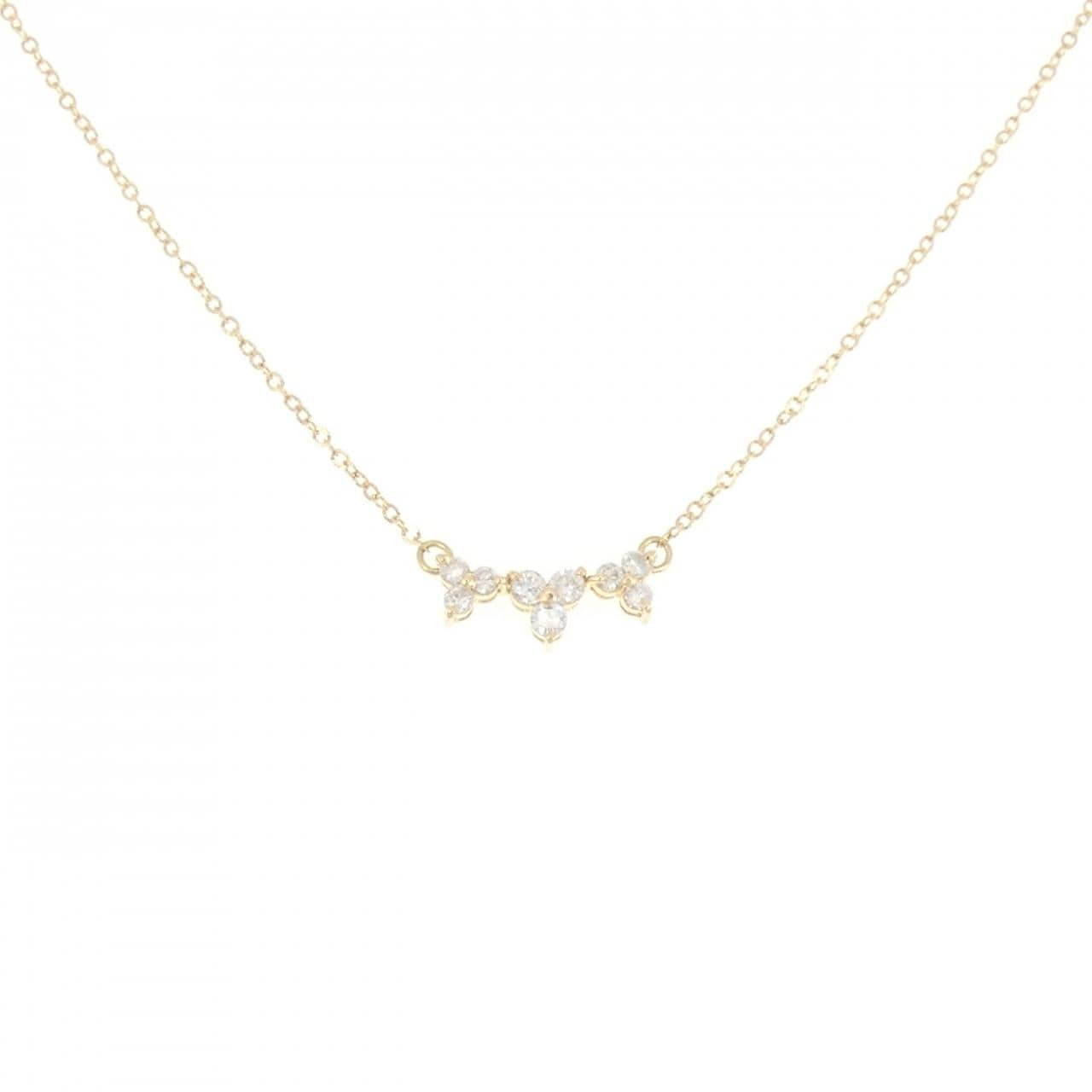 K18YG ダイヤモンド ネックレス 0.25CT