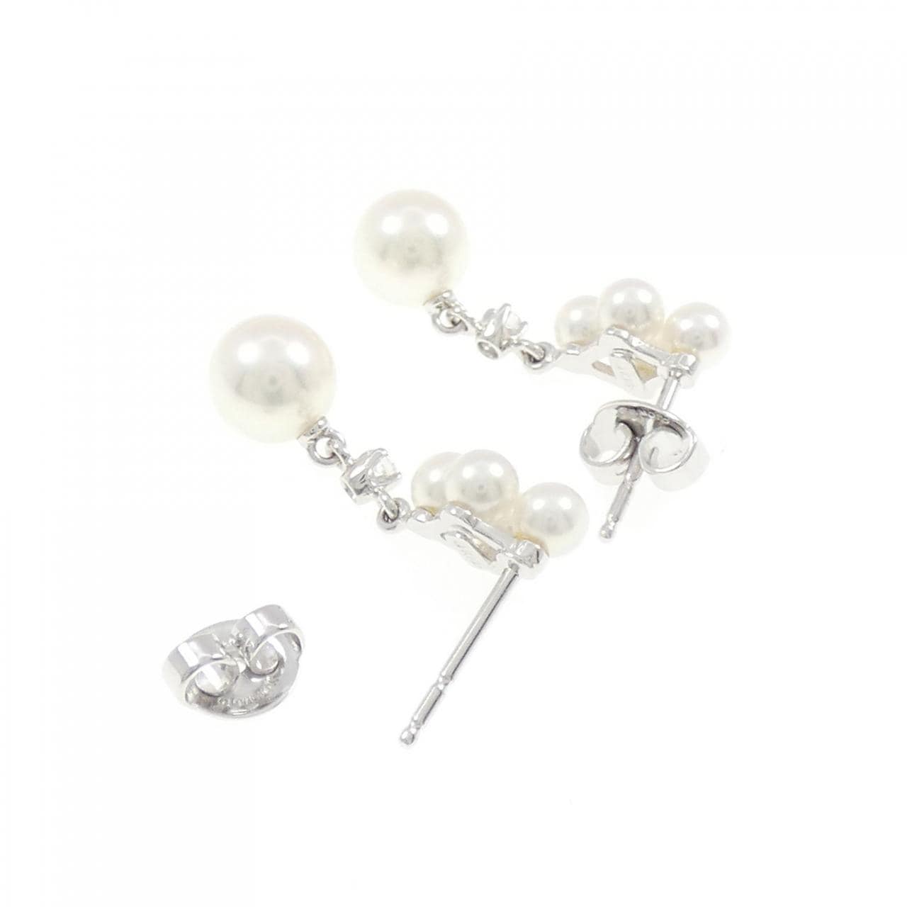 ミキモト アコヤパール ピアス 6.7mm