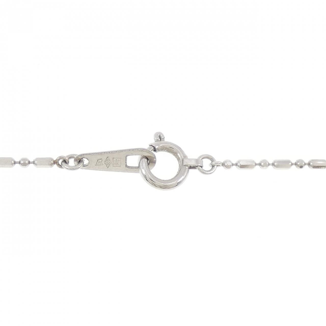 PT900/PT850 エメラルド ネックレス 1.33CT