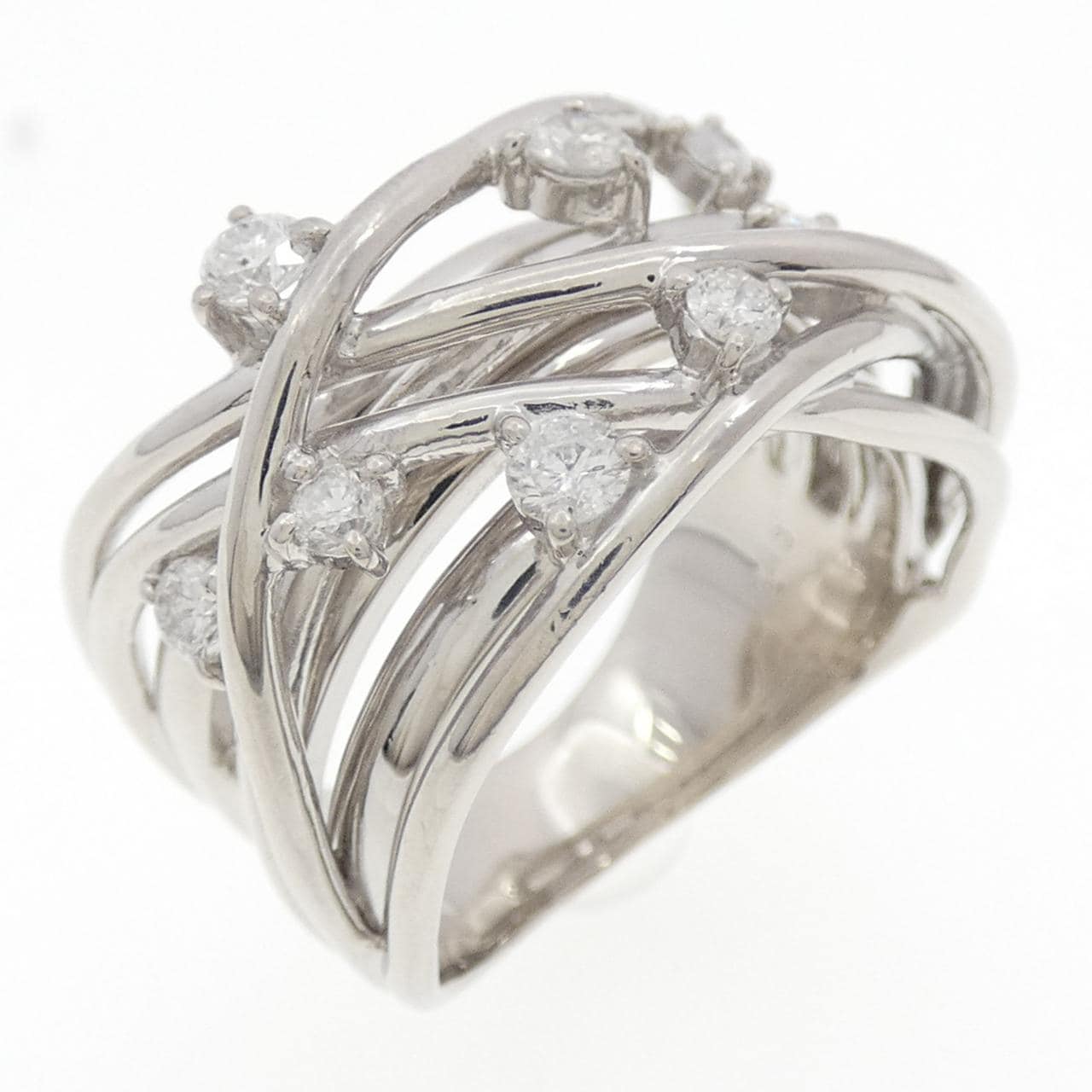 PT900 Diamond Ring 0.50CT