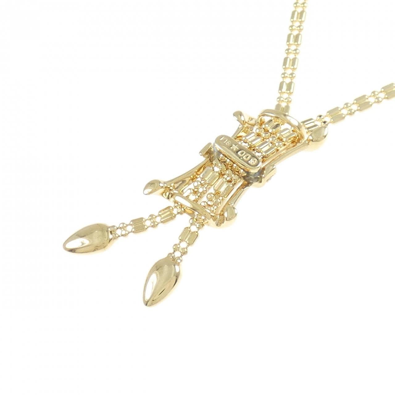 コメ兵｜ギンザ タナカ ダイヤモンド ネックレス 0.09CT｜GINZA