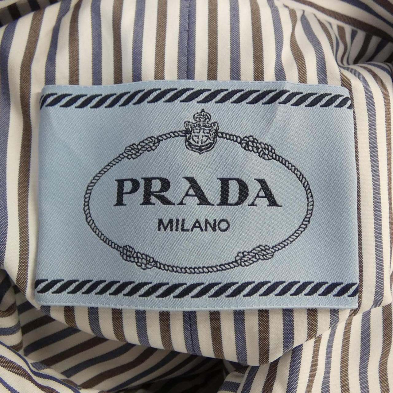 プラダ PRADA ストライプ ポプリン ブルゾンジャケット 29X246 SOOO 16QH ブルゾン