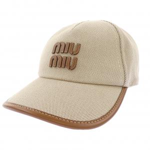 ミュウミュウ MIU MIU ベースボールキャップ 5HC179 ACRN キャップ