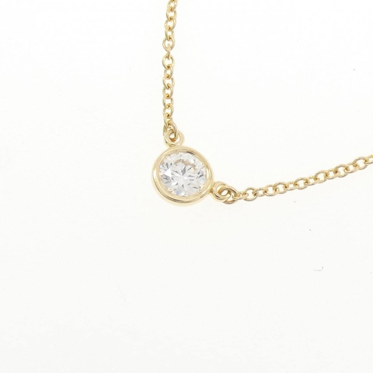 ティファニー バイザヤード ネックレス 0.19CT H VS1 3EXT