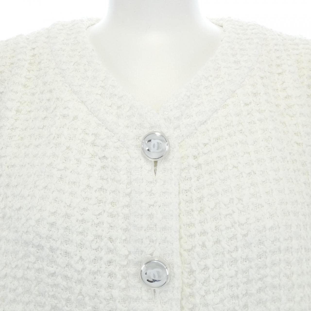 CHANEL CHANEL Collarless Jacket