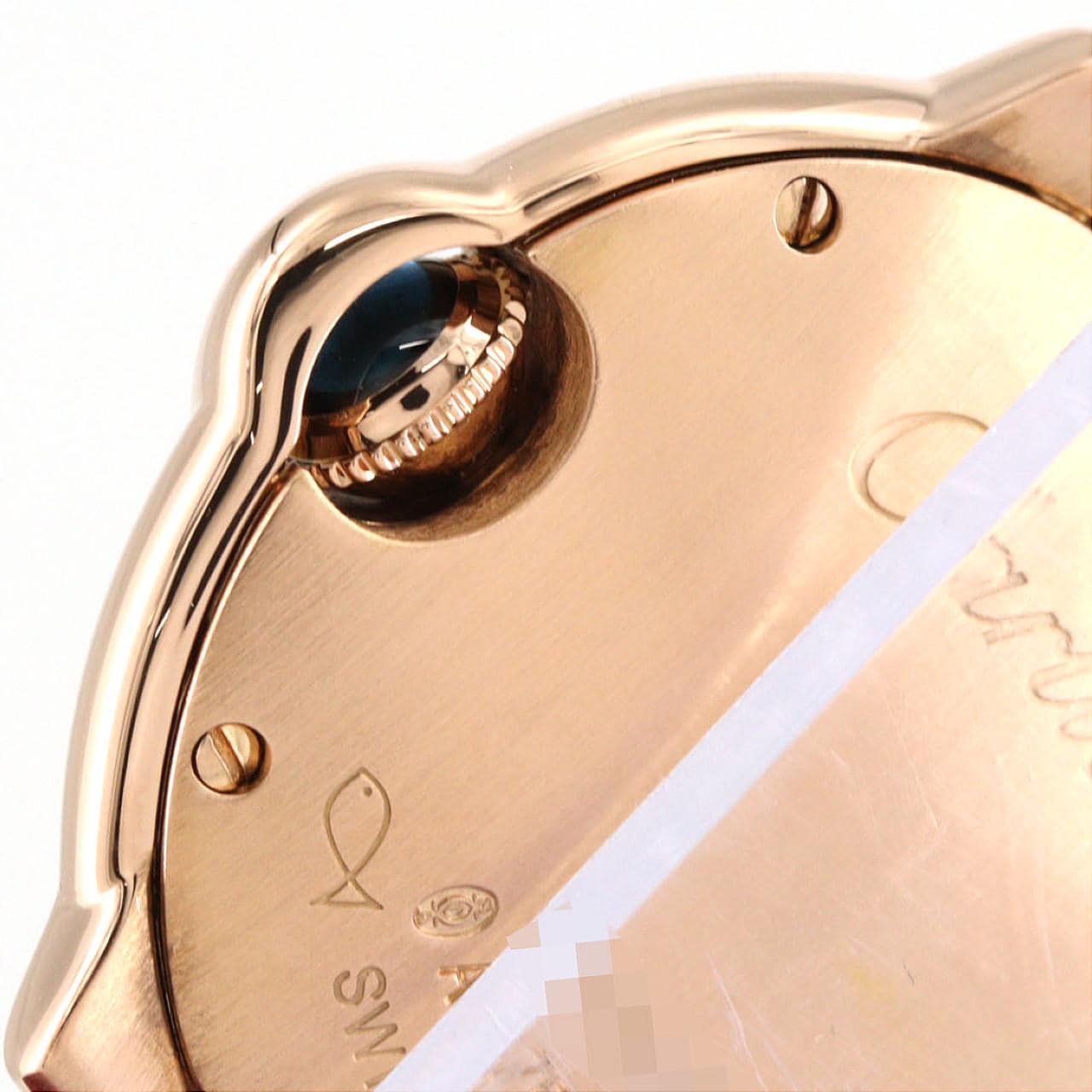 カルティエ バロンブルーSM PG・11P WE902050/WJBB0019 PG・RG クォーツ