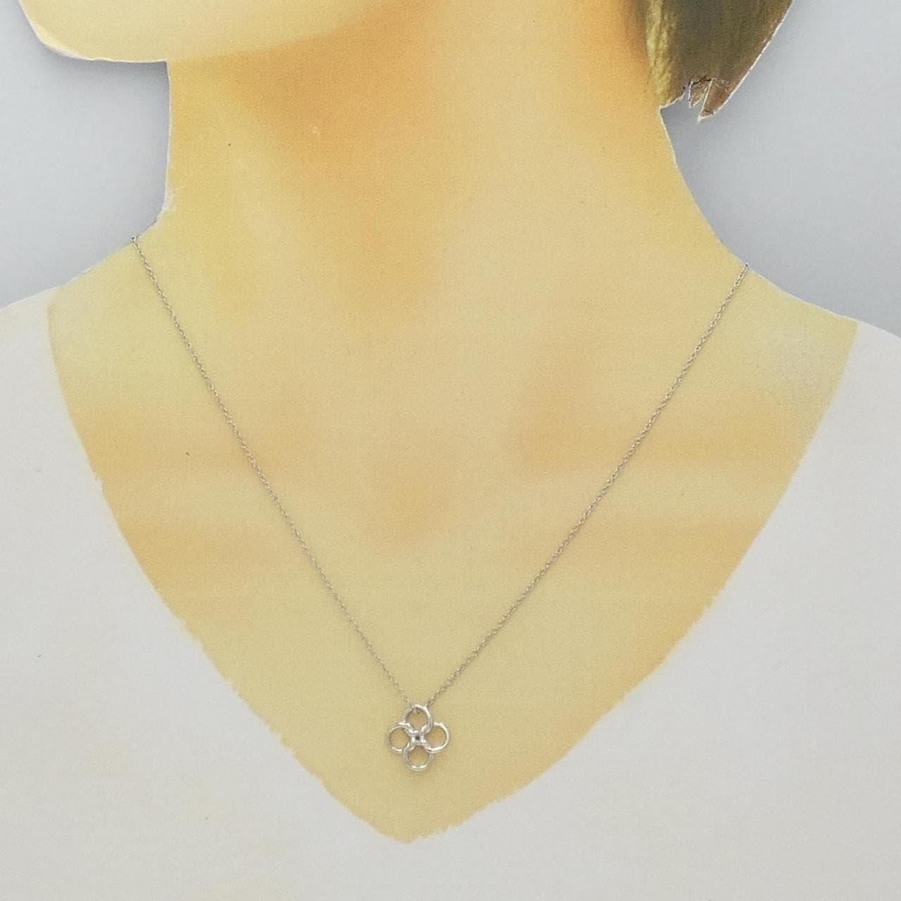 TIFFANY quadrofolio necklace