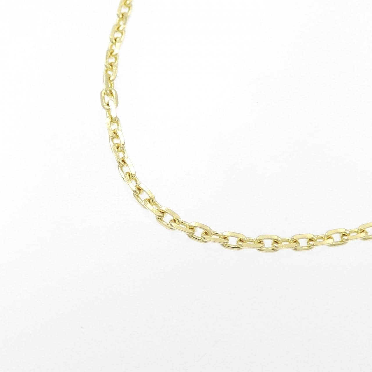 K18YG chain necklace