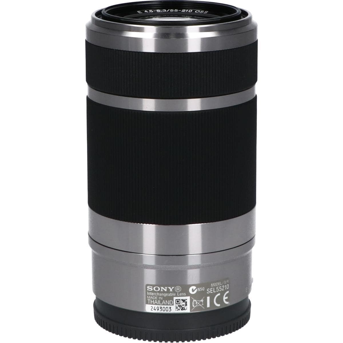 ＳＯＮＹ　Ｅ５５－２１０ｍｍ　Ｆ４．５－６．３ＯＳＳ　ＳＩＬＶＥＲ