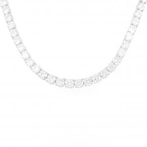 K18WG ダイヤモンド ネックレス 29.45CT