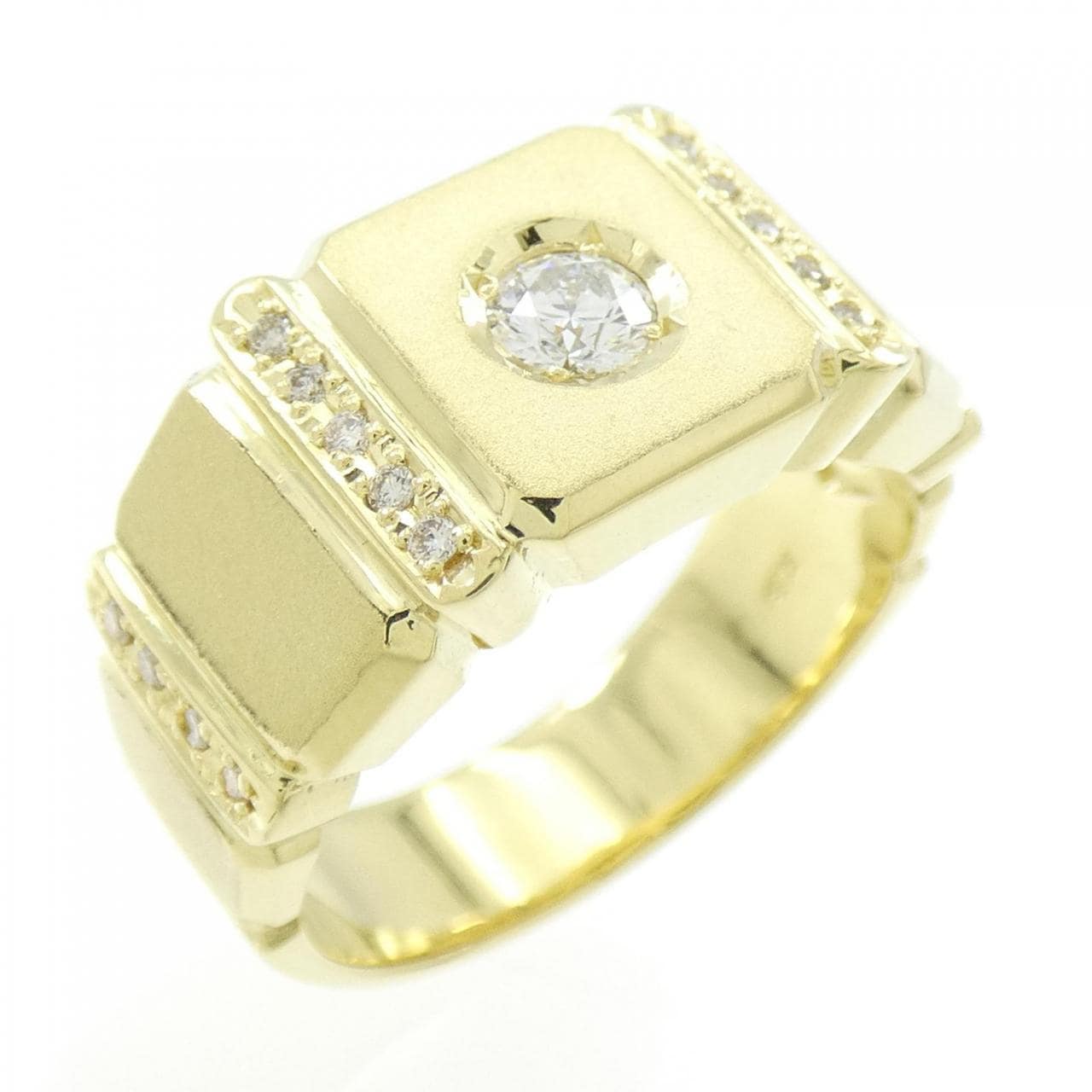 【新品】K18YG ダイヤモンド リング 0.30CT