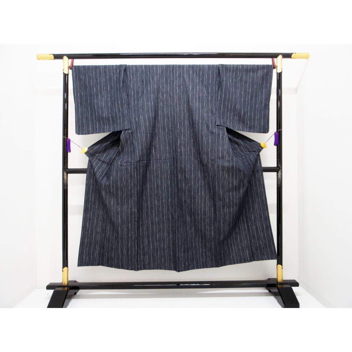【新品】男物　単衣　岡山デニム