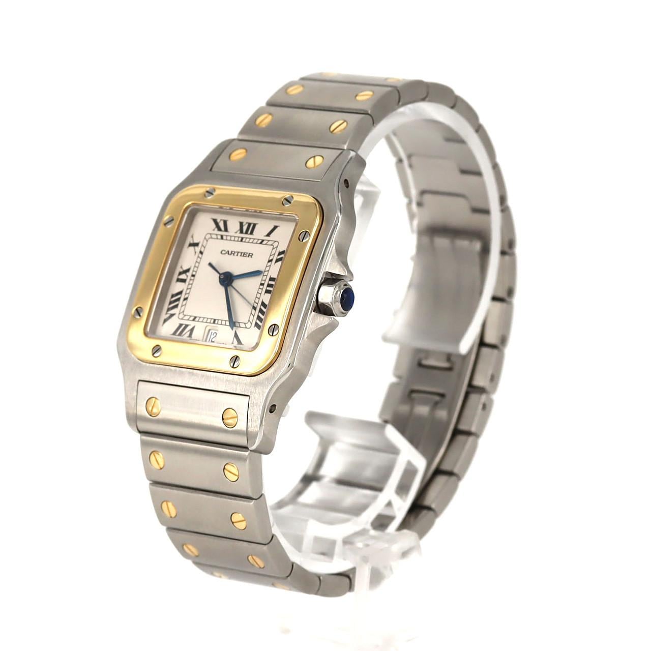 カルティエ サントスガルベLM コンビ W20011C4 SSxYG クォーツ