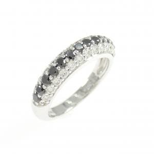 K18WG ダイヤモンド ピンキーリング 0.20CT