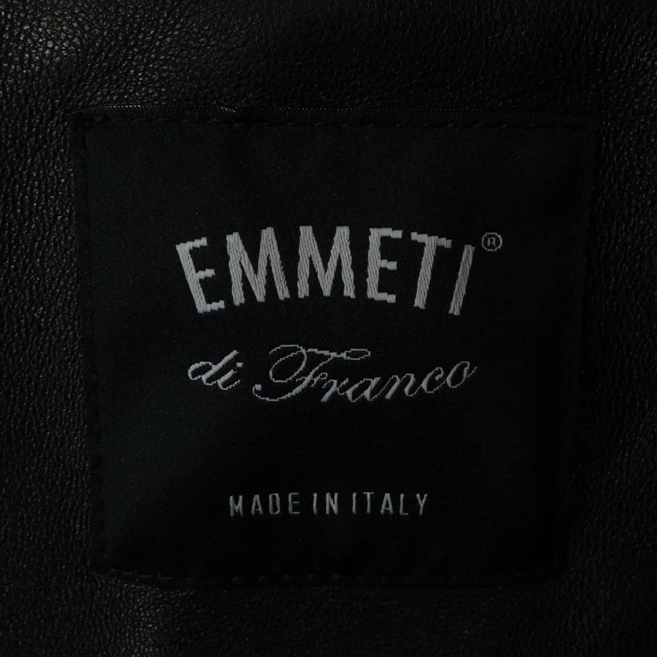 エンメティ EMMETI レザーライダースジャケット