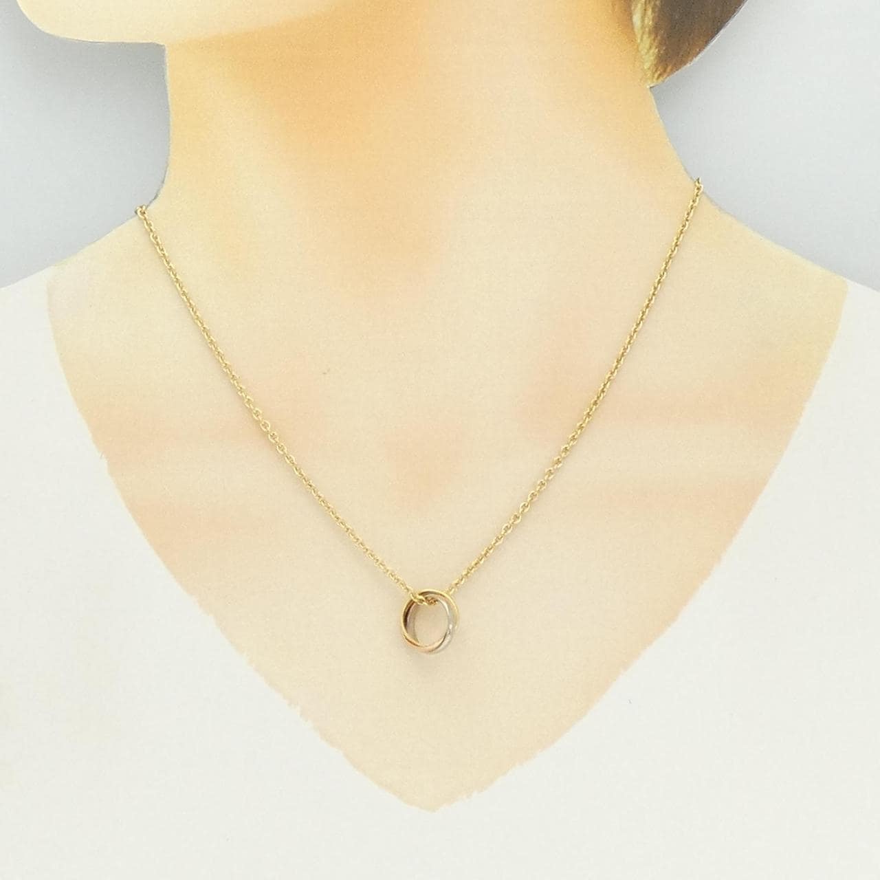 カルティエ トリニティ ネックレス