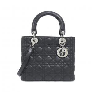 【ヴィンテージ】クリスチャンディオール レディ ディオール ミディアム CAL44551 バッグ