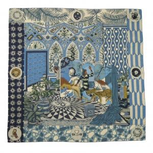 エルメス HERMES LA DANSE DES AMAZONES 243593S カレジェアン140 ショール