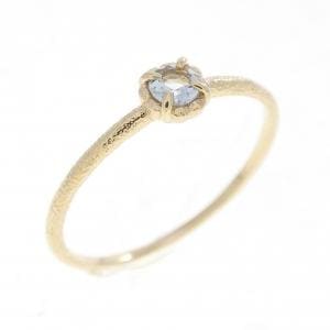 K10YG アクアマリン リング