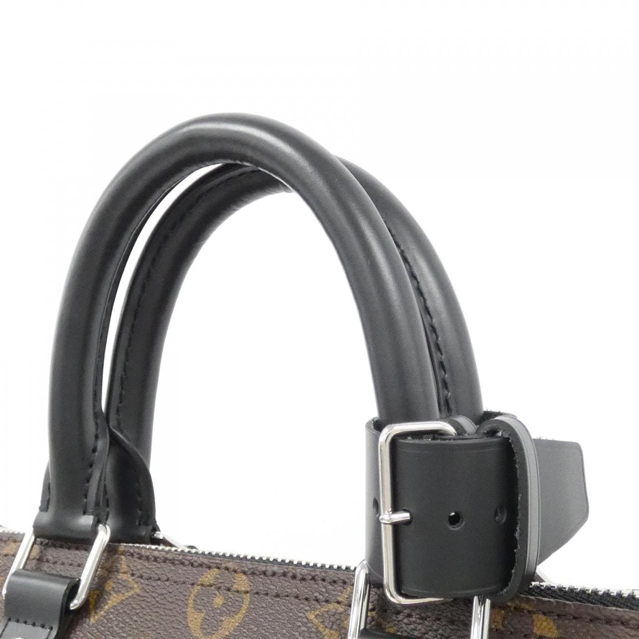 LOUIS VUITTON Monogram Macassar Keepall Bandouliere 45 公分 M56711 波士頓包