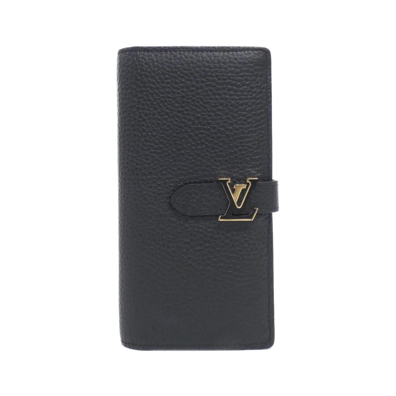 LOUIS VUITTON Taurillon LV Vertical Wallet M81330 Wallet