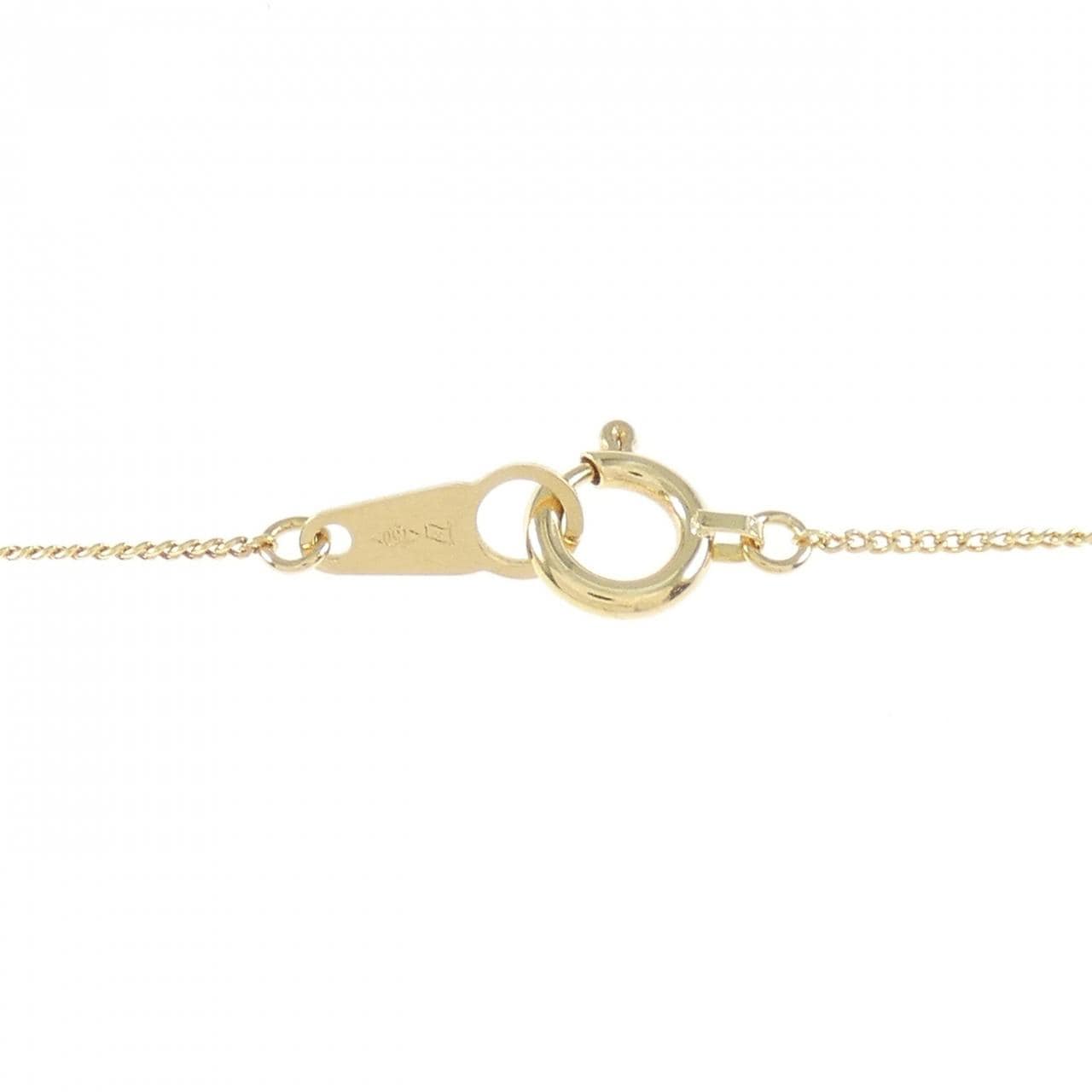 K18YG ダイヤモンド ネックレス 0.13CT