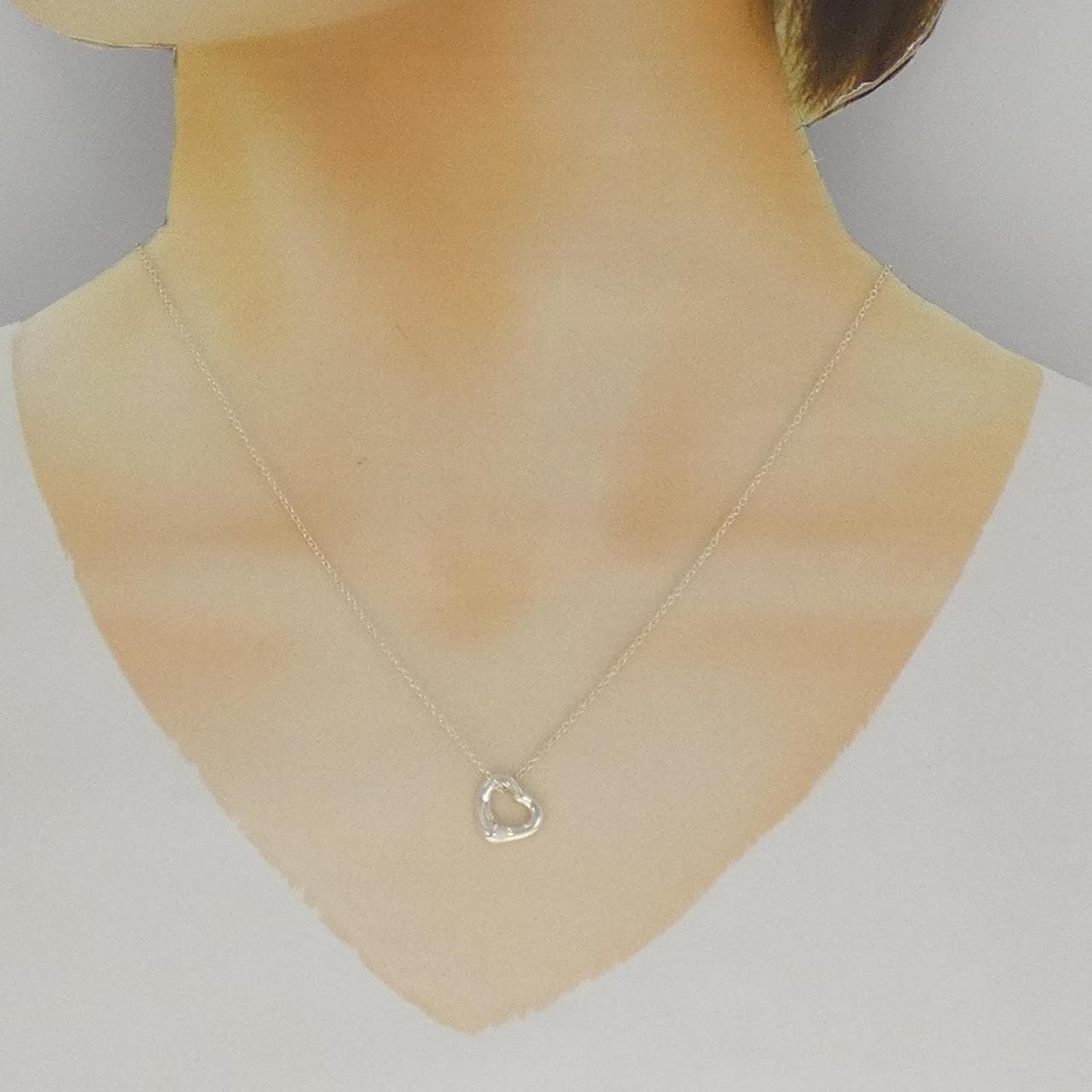 ティファニー オープンハート ネックレス