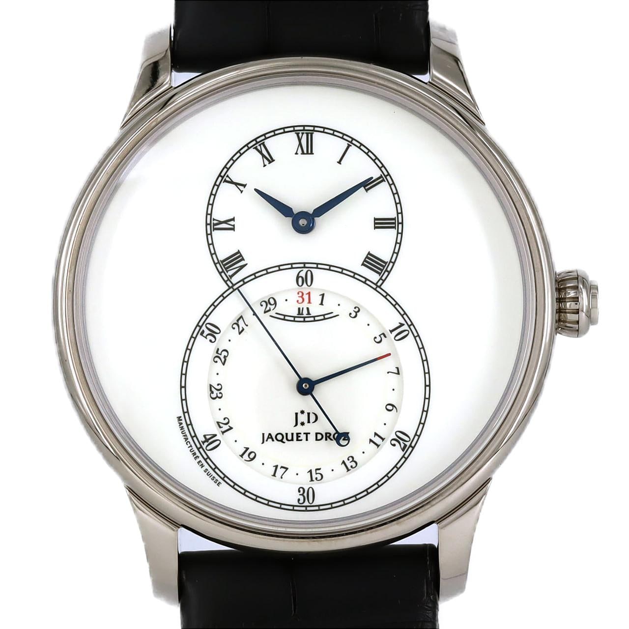 [新品] 雅克德罗 Grand Second Quantième WG J007034200 WG自动上弦