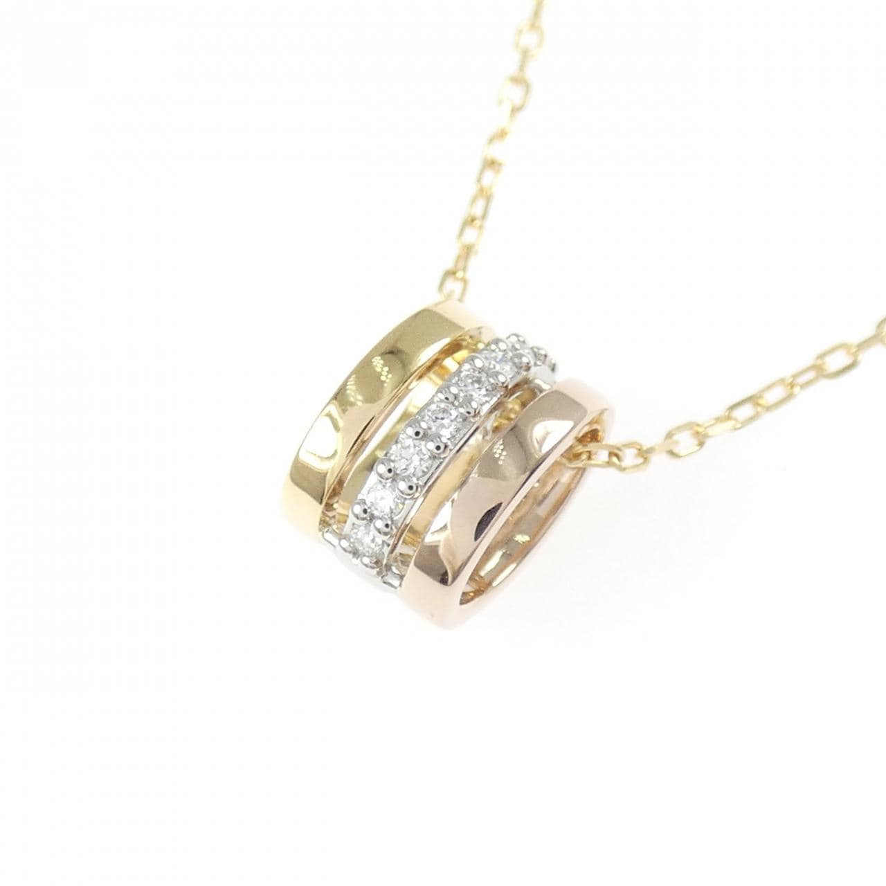 オレフィーチェ ダイヤモンド ネックレス 0.04CT