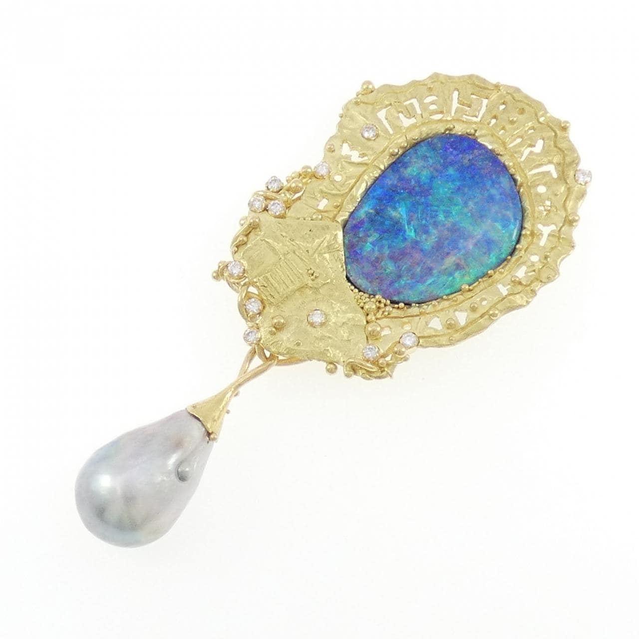 750PG カラーストーン ネックレス