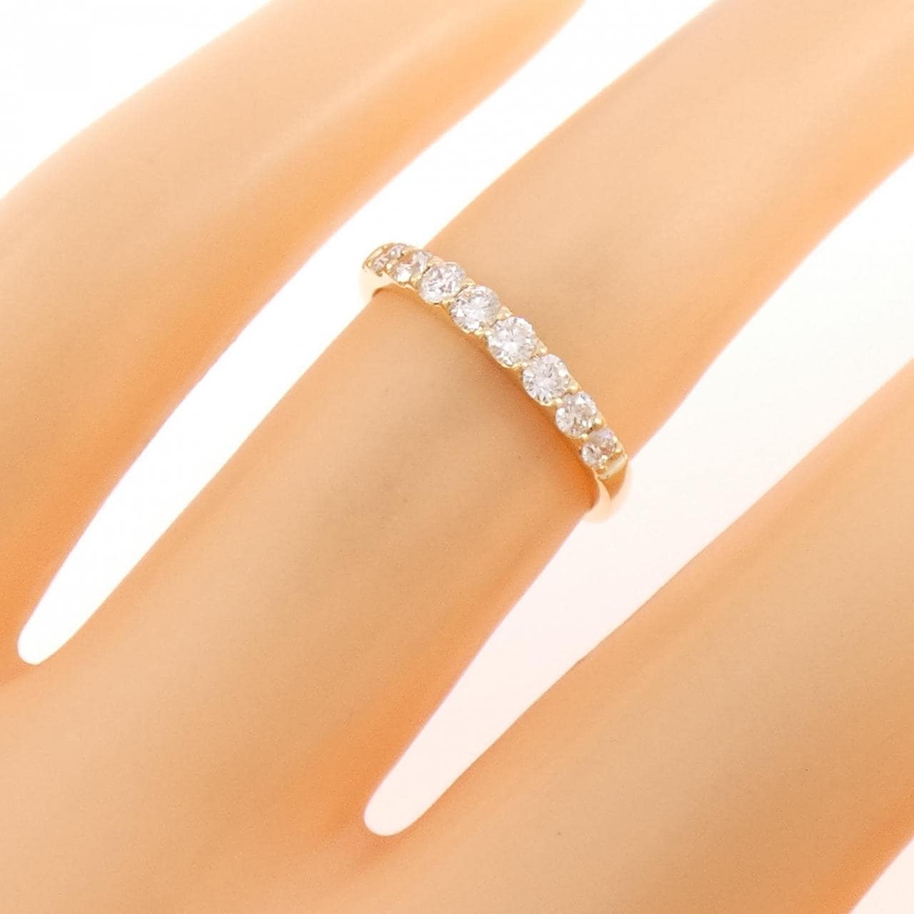 K18YG ダイヤモンド リング 0.28CT