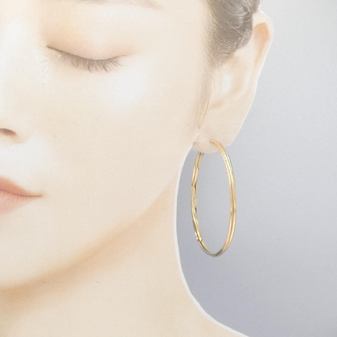 Cartier Trinity hoop earrings