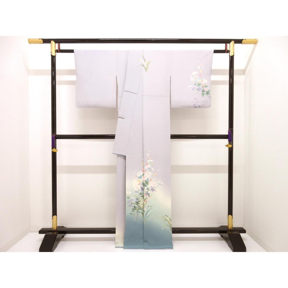 訪問着　友禅加工ボカシ染